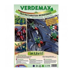 Verdemax - Telo per Pacciamatura pe Microforato m 1,5x10 Giardino ortaggi fragole