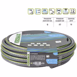 Tubo irrigazione 5 strati Verdemaxdiametro 1/2 m rotolo 25 Caratteristiche tecniche Accessori in Dotazione