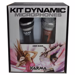 Karma Italiana DM 522 microfono Nero, Rosso - Vista aggiuntiva 4