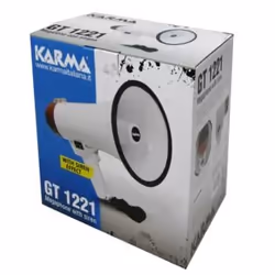 Karma Italiana GT 1221 megafono Interno/esterno 5 W Rosso, Bianco - Vista aggiuntiva 6
