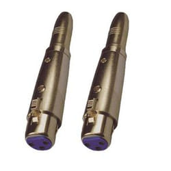 Karma Italiana CA 8232 adattatore per inversione del genere dei cavi XLR 6.3mm Bronzo