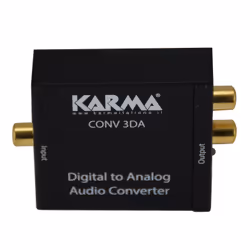 Karma Italiana CONV 3DA convertitore audio Nero - Vista aggiuntiva 4