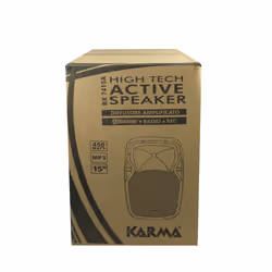 Karma Italiana BX 7415A sistema di amplificazione Sistema PA indipendente 150 W Nero - Vista aggiuntiva 3
