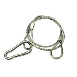 Karma Italiana SAFE 5MM cavo di sicurezza Argento 0,95 m