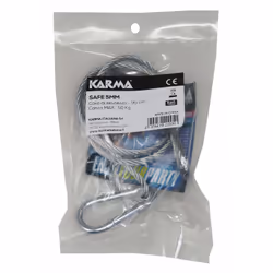 Karma Italiana SAFE 5MM cavo di sicurezza Argento 0,95 m