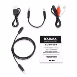 Karma Italiana CONV 6TR trasmettitore audio senza fili 10 m Nero - Vista aggiuntiva 4