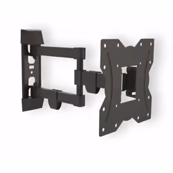 Karma Italiana Supporto per TV da 14" a 43" inclinabile, 109,2 cm (43"), 100 x 100 mm, 200 x 200 mm, -3 - 10°, Acciaio, Nero