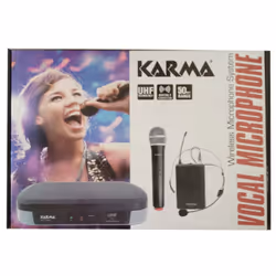 Karma Italiana SET 7300LAV microfono Nero Microfono per palco/spettacolo - Vista aggiuntiva 2