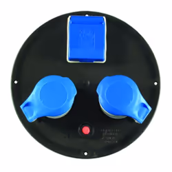Disco di ricambio cablato Fanton, con le seguenti caratteristiche: Disco per tamburi Ø205mm 2 prese 2P+T 16A 230V~ 6h CEE IP4 ...