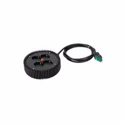Marchio e Modello : Multipresa ROTONDA in PVC, codice 42040. Lunghezza del cavo : 2 metri. Tipo di cavo : 3G1,5 H05VV-F, indi ...