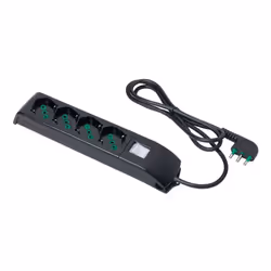 FANTON Fido, 1,5 m, Interno, Tipo F, Tipo L, Tipo L, Ad angolo, Nero