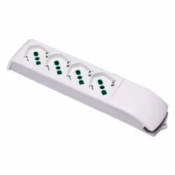Multipresa/scarpetta Fanton SERIE FIDO senza cavo 4P40, con le seguenti caratteristiche: Tensione: 250V Frequenza: 50/60 Hz C ...