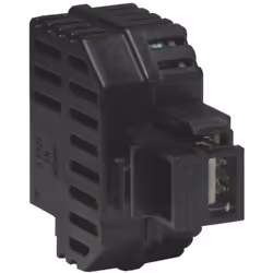 Alimentatore da incasso con aggancio KEYSTONE. 1 presa USB-A 5V 2,1A. Alimentatore da incasso con aggancio KEYSTONE. 1 presa ...