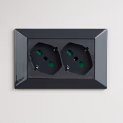 FANTON 42101 presa energia 2 x Type F + Type L Antracite, Grigio - Vista aggiuntiva 4