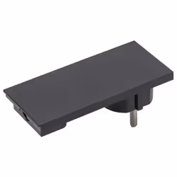 FANTON 80151 presa elettrica Nero 2P+E - Vista aggiuntiva 5