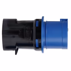 FANTON 78100-E adattatore per presa di corrente Tipo L (IT) + Tipo F Nero, Blu - Vista aggiuntiva 2