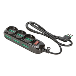 FANTON 474174 prolunghe e multiple 1,5 m 3 presa(e) AC Nero