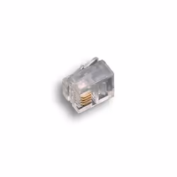 Plug Telefonico FANTON RJ11 6/4 Contatti Dorati - 22290 Il plug FANTON codice 22290 è un connettore telefonico di tipo RJ11 c ...