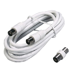 FME 31000 cavo coassiale 2 m Bianco