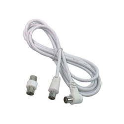 FANTON 31060 cavo coassiale 2 m Bianco
