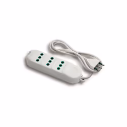 FANTON 41000, 1,5 m, Tipo L, Bianco, 3 presa(e) AC, Bianco