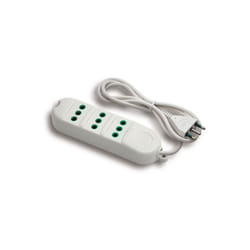 FANTON 41000 prolunghe e multiple 1,5 m 3 presa(e) AC Bianco