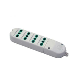 Fanton - multipresa fido 4prese bipasso senza cavo bianca 41022