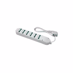 FANTON 41040, 1,5 m, Tipo L, Bianco, 6 presa(e) AC, Bianco