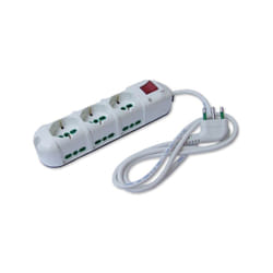 FANTON 42122 protezione da sovraccarico Bianco 9 presa(e) AC 1,5 m