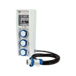 Fanton - quadro elettrico distribuzione asc ulisse ip65 3x2p+t 16a per cantieri 74300