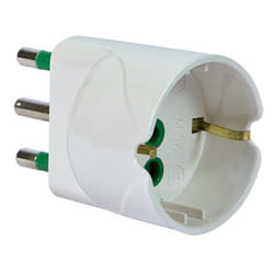FME 82610E adattatore per presa di corrente Bianco