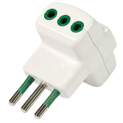 FANTON 82620-E adattatore per presa di corrente Tipo L (IT) Bianco