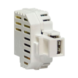 Caricatutto incasso Fanton usb alimentatore 5V Bianco 82884