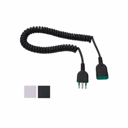 FANTON 90021, 3 m, Interno, Dritto, 2P+E, 0,75 mm², Nero