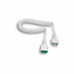 Fme prolunga estensibile con spina e presa 2P+T 10A. Lunghezza del cavo 5 mt. Sezione 3x0,75. Spina pressofusa con spinotti a ...