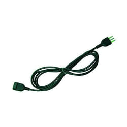 Prolunga Elettrica Lineare Mt.3 - Cavo Mmq 3X0,75. Spina/Presa 2P + t 10A Nera