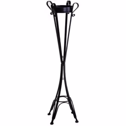 Posacenere a stelo metallo nero cm34x34h116 da esterno Il posacenere a stelo in metallo nero è perfetto per l'uso esterno. Co ...