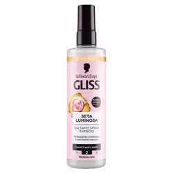 GLISS SETA LUMINOSA BALSAMO SPRAY EXPRESS 200 ML OKX Gliss Seta Luminosa Balsamo Spray Express 200 ml Il Gliss Seta Luminosa ...