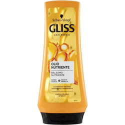 Schwarzkopf - gliss olio balsamo nutriente 200 ml per capelli fragili e sfibrati