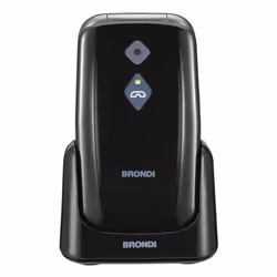 Brondi BRONDISICUROPL cellulare 82 g Nero Telefono con fotocamera - Vista aggiuntiva 4