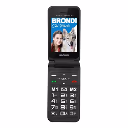 Brondi 10281080 cellulare Nero, Metallico Telefono cellulare basico - Vista aggiuntiva 4