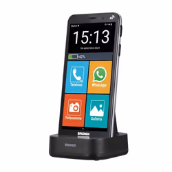 Brondi AMICO VERO 4G, 14,5 cm (5.7"), 3 GB, 32 GB, 13 MP, Android 14, Nero