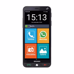 Brondi AMICO VERO 4G 14,5 cm (5.7") Doppia SIM Android 14 3 GB 32 GB 2800 mAh Nero
