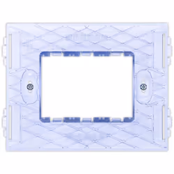 Supporto Master Serie: Pixia Numero dei moduli installabili: 3 Installazione: ad incasso