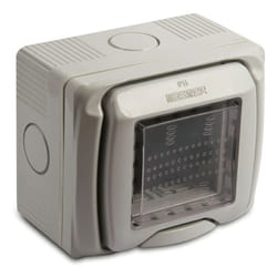 Contenitore a parete Master IP55 2 moduli 43402