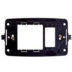 Master - Supporto Presa Schuko+1 Posto Scatola Tonda e Rettangolare ( cod. 00376 )