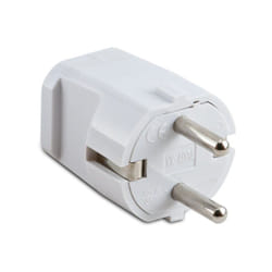 Spina volante Schuko Master 2P+T 16A 250V Bianco 05311