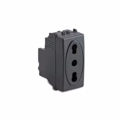 Modo Presa 2P+T 10/16A Bipasso Grigio ( MASTER cod. 31159 )