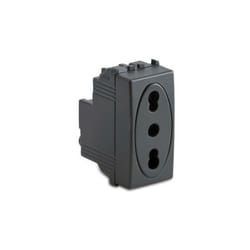 Modo Presa 2P+T 10/16A Bipasso Grigio ( Master cod. 31159 )