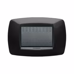 Modo Placca 3 Posti Nero ( MASTER cod. 39TC203 )